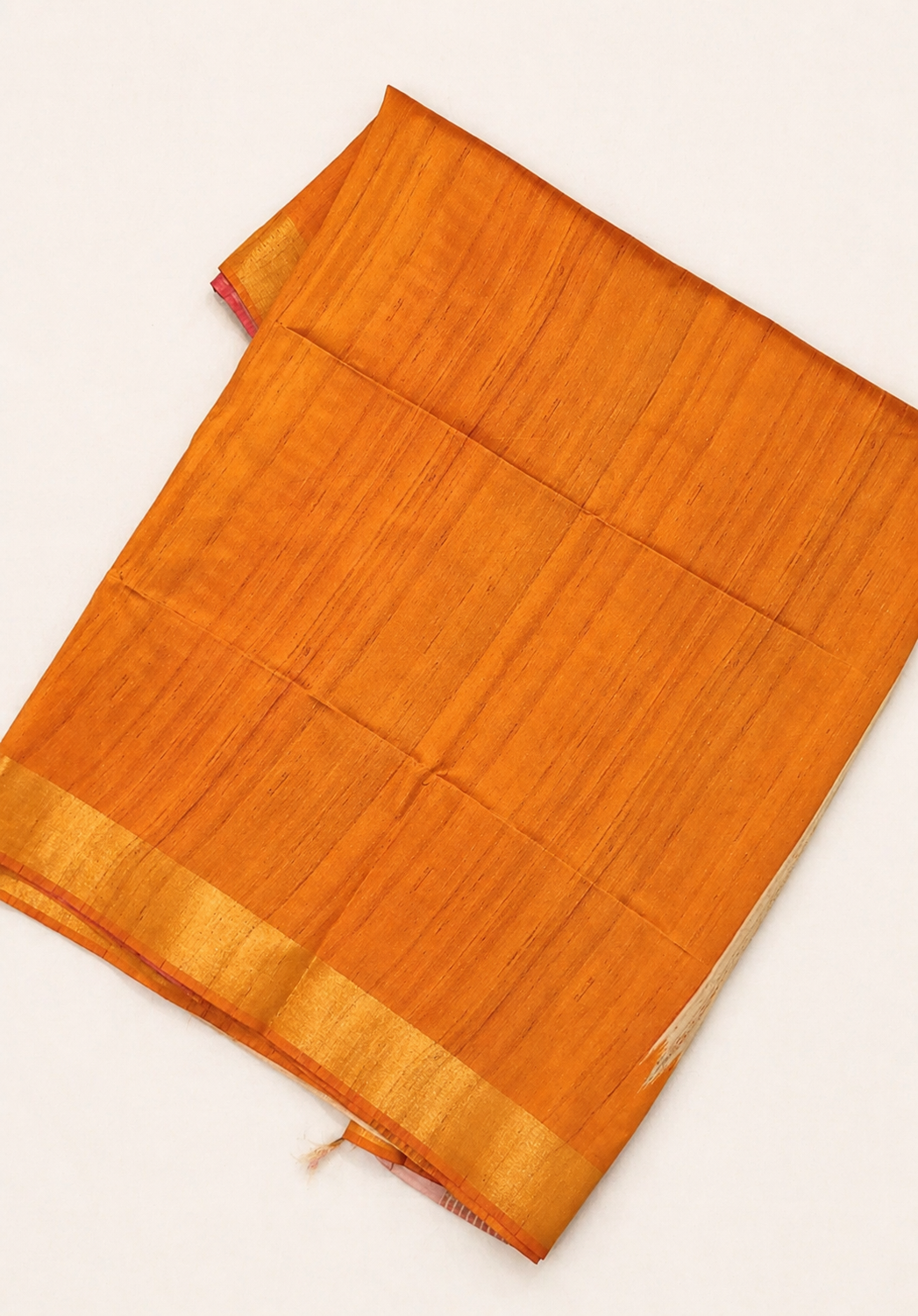 Banana Pith & Silk Blend Saree